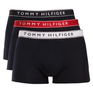 3PACK pánské boxerky Tommy Hilfiger černé (UM0UM03881 0WF) M