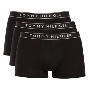 3PACK pánské boxerky Tommy Hilfiger černé (UM0UM03882 0WE) L