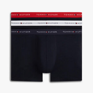 3PACK pánské boxerky Tommy Hilfiger černé nadrozměr (UM0UM03897 05M) XXL