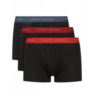 3PACK pánské boxerky Tommy Hilfiger černé nadrozměr (UM0UM03897 0SW) 4XL
