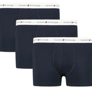 3PACK pánské boxerky Tommy Hilfiger tmavě modré nadrozměr (UM0UM03897 0WG) 5XL