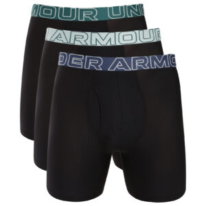 3PACK pánské boxerky Under Armour černé (1383884 006) S