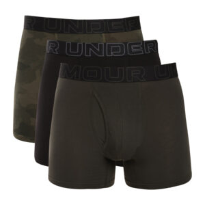 3PACK pánské boxerky Under Armour vícebarevné (1383890 392) 5XL