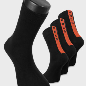 3PACK pánské ponožky UNCS BAXTER černé (25Z100PPON) S