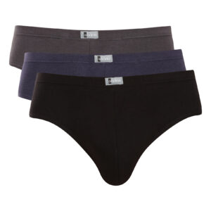 3PACK pánské slipy Andrie vícebarevné (PS 3602 F)