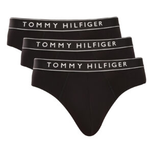 3PACK pánské slipy Tommy Hilfiger černé (UM0UM03856 0SE) M