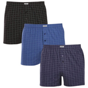 3PACK pánské trenky Andrie vícebarevné (PS 5884B) XL