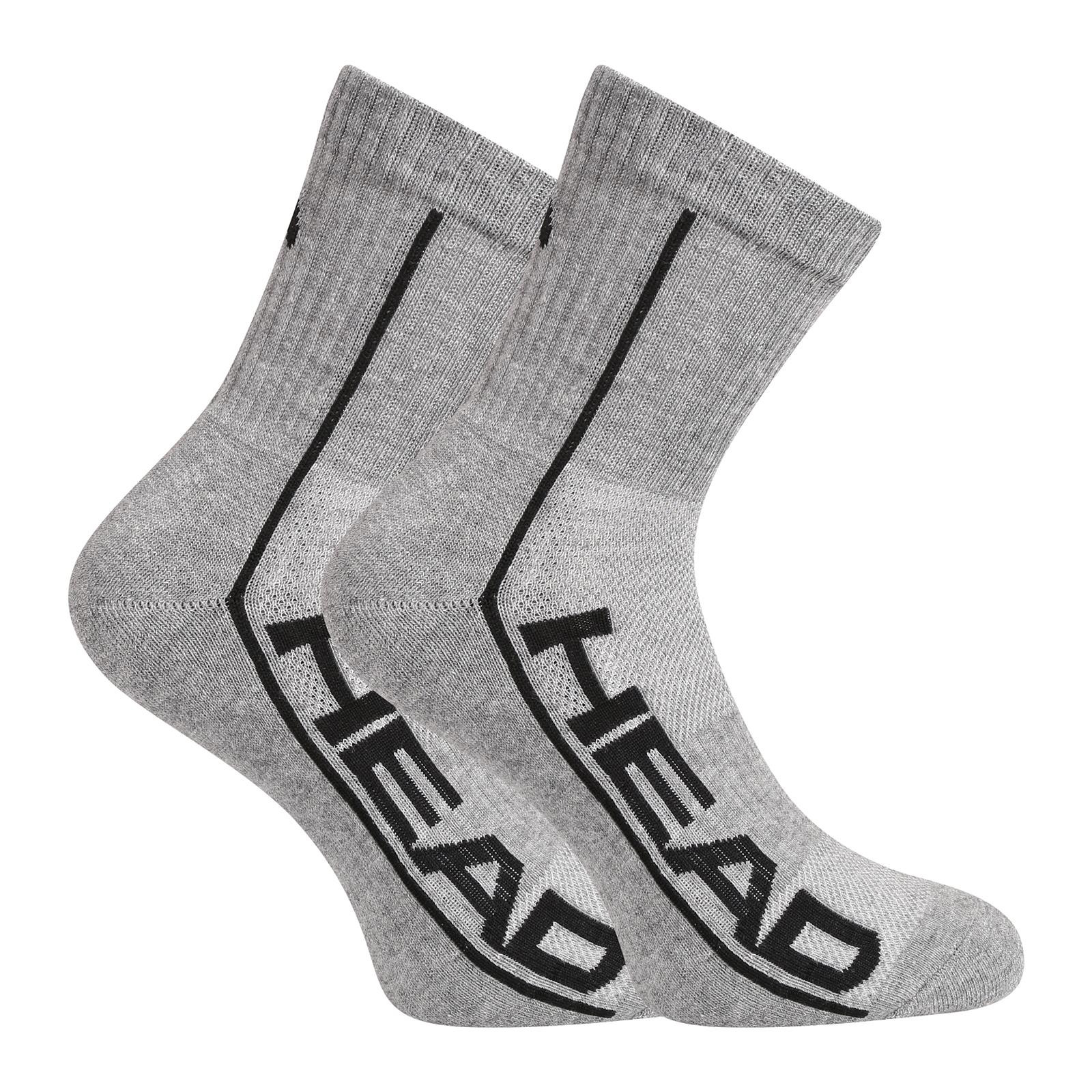 3PACK ponožky HEAD šedé (791010001 011) L - Obrázek 2