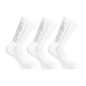 3PACK ponožky HEAD vysoké bílé (791011001 006) M
