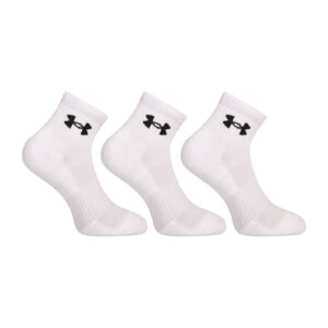 3PACK ponožky Under Armour bílé (6009686 100) M