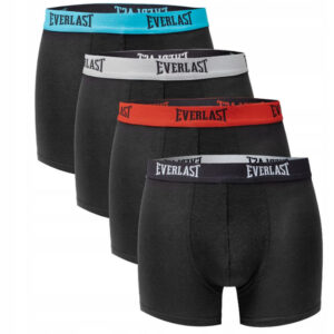 4PACK pánské boxerky Everlast černé (BM014-01) XL