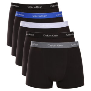 5PACK pánské boxerky Calvin Klein černé (NB4437-0GN) XL