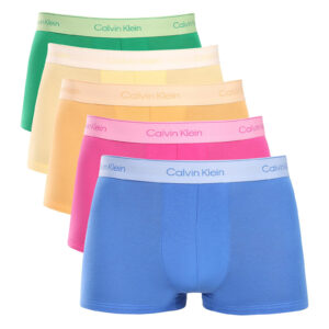 5PACK pánské boxerky Calvin Klein vícebarevné (NB4550-4WI) L