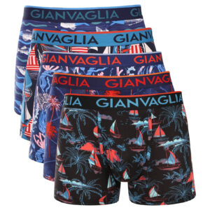 5PACK pánské boxerky Gianvaglia vícebarevné (GVG-5071)