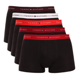 5PACK pánské boxerky Tommy Hilfiger černé (UM0UM03893 0SG) L