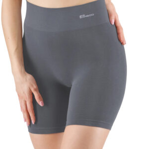 Dámské boxerky Gina bezešvé bambusové šedé (03019-DxG)