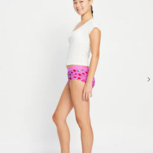 Dívčí menstruační kalhotky Modibodi Teen Hipster Boyleg Moderate Strawberry Sorbet Pink (DMKMTHBMSSP) 12-14 let