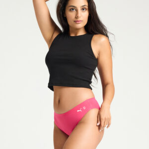 Menstruační kalhotky PUMA & Modibodi Seamfree Active Bikini Moderate-Heavy Garnet Rose Pink (MODI4073GRP) M