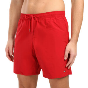 Pánské plavky Tommy Hilfiger červené (UM0UM03309 XLD) XXL