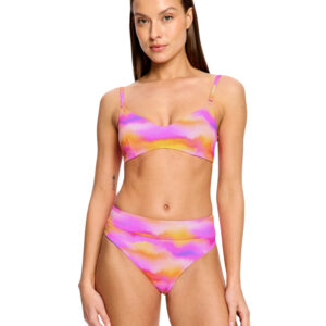 Plavky Modibodi Sunset Bikini Top Hazy Pink horní díl (PMSBTHP) XS