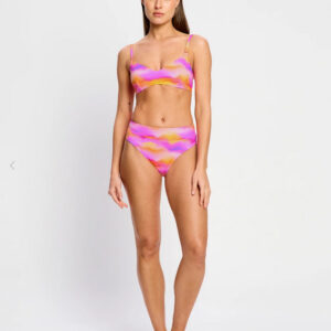 Plavky Modibodi Sunset Bikini Top Hazy Pink horní díl (PMSBTHP) XS