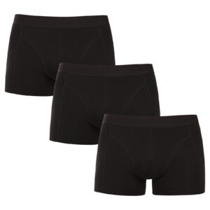 Poškozený obal - 3PACK pánské boxerky Jack and Jones černé (12127816 - black) XXL