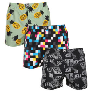 Poškozený obal - 3PACK pánské trenky Horsefeathers Manny Bundle 4 (AM165C) XL