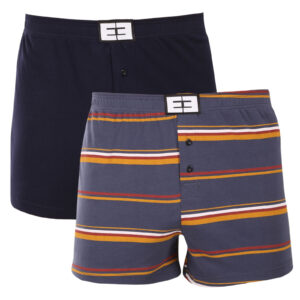 2PACK pánské trenky Nedeto vícebarevné (2NTV01) L