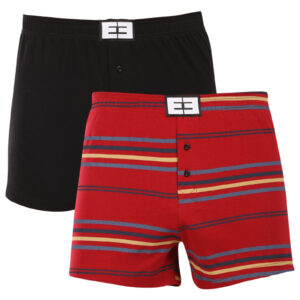 2PACK pánské trenky Nedeto vícebarevné (2NTV02) 3XL