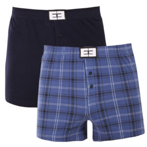 2PACK pánské trenky Nedeto vícebarevné (2NTV03) 3XL