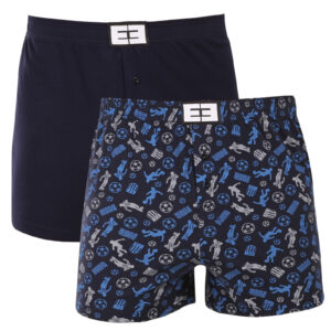 2PACK pánské trenky Nedeto vícebarevné (2NTV07) M