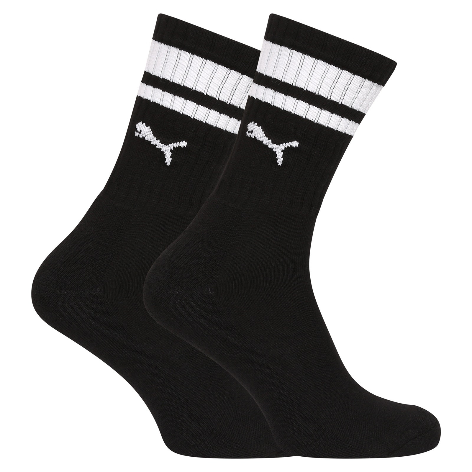 2PACK ponožky Puma černé (100000950 001) S - Obrázek 2