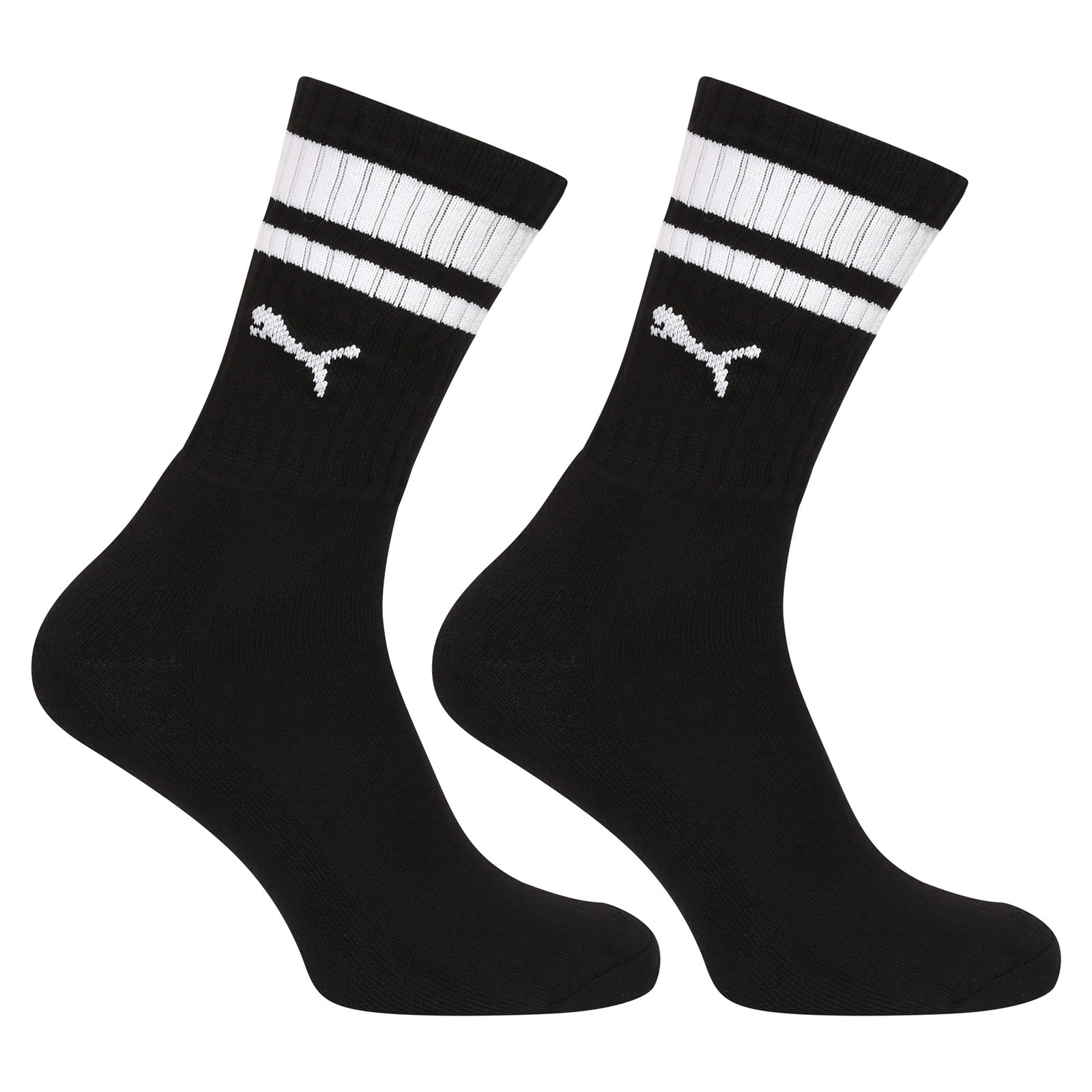 2PACK ponožky Puma černé (100000950 001) S