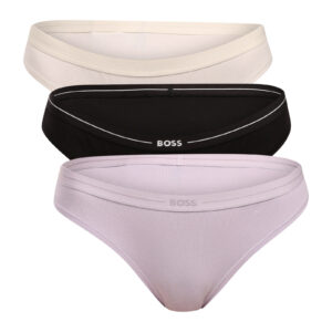 3PACK dámské kalhotky BOSS vícebarevné (50510016 969) XXL