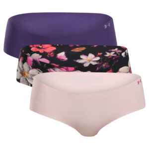 3PACK dámské kalhotky Under Armour vícebarevné (1383896 001) S