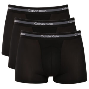 3PACK pánské boxerky Calvin Klein černé (NB4536-UB1) L