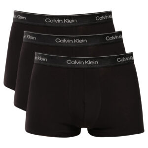3PACK pánské boxerky Calvin Klein černé (NB4575-UB1) L