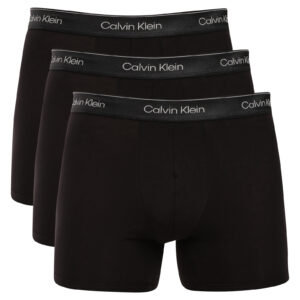 3PACK pánské boxerky Calvin Klein černé (NB4576-UB1) XL