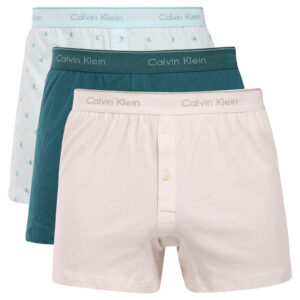 3PACK pánské trenky Calvin Klein vícebarevné (NB4005A-3S9) XXL