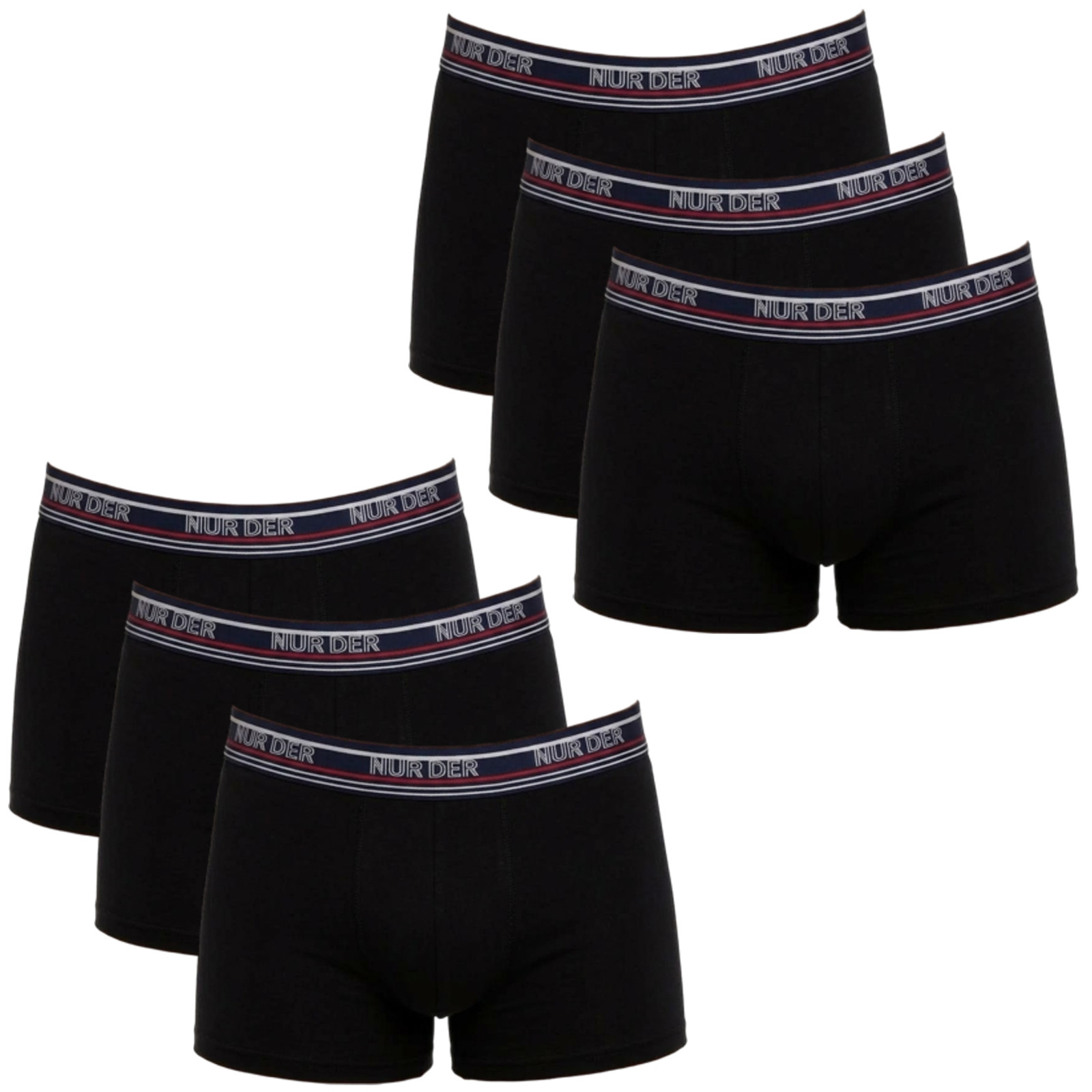 6PACK pánské boxerky Bellinda černé (NN827725-006) L