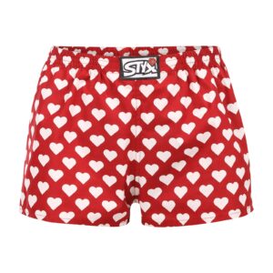 Dámské trenky Styx art klasická guma srdíčka (K1951) S