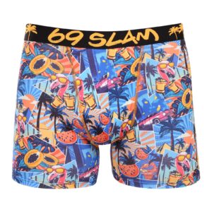 Pánské boxerky 69SLAM SKULL DYLAN FITTED (MBYVCE-PO) L