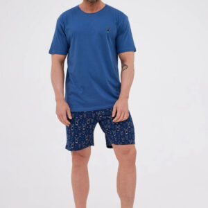 Pánské pyžamo Cornette modré (326/254) M