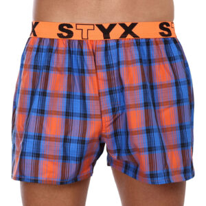 Pánské trenky Styx sportovní guma vícebarevné (B1006) XXL