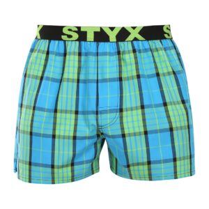 Pánské trenky Styx sportovní guma vícebarevné (B1102) L