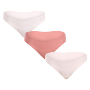 Poškozený obal - 3PACK dámské kalhotky brazilky Tommy Hilfiger bezešvé vícebarevné (UW0UW03871 0R2) S