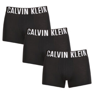 Poškozený obal - 3PACK pánské boxerky Calvin Klein černé (NB3608A-UB1) XL