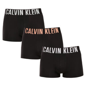 Poškozený obal - 3PACK pánské boxerky Calvin Klein černé (NB3608A-VVN) XXL