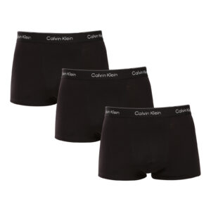Poškozený obal - 3PACK pánské boxerky Calvin Klein černé (NB4286-TM6) 4XL