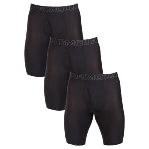 Poškozený obal - 3PACK pánské boxerky Under Armour černé (1383886 001) L